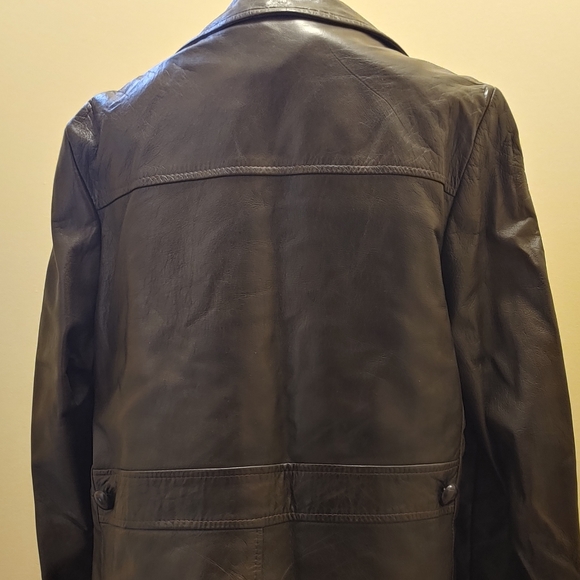 Vintage leather men's Grais jacket - Picture 2 of 5